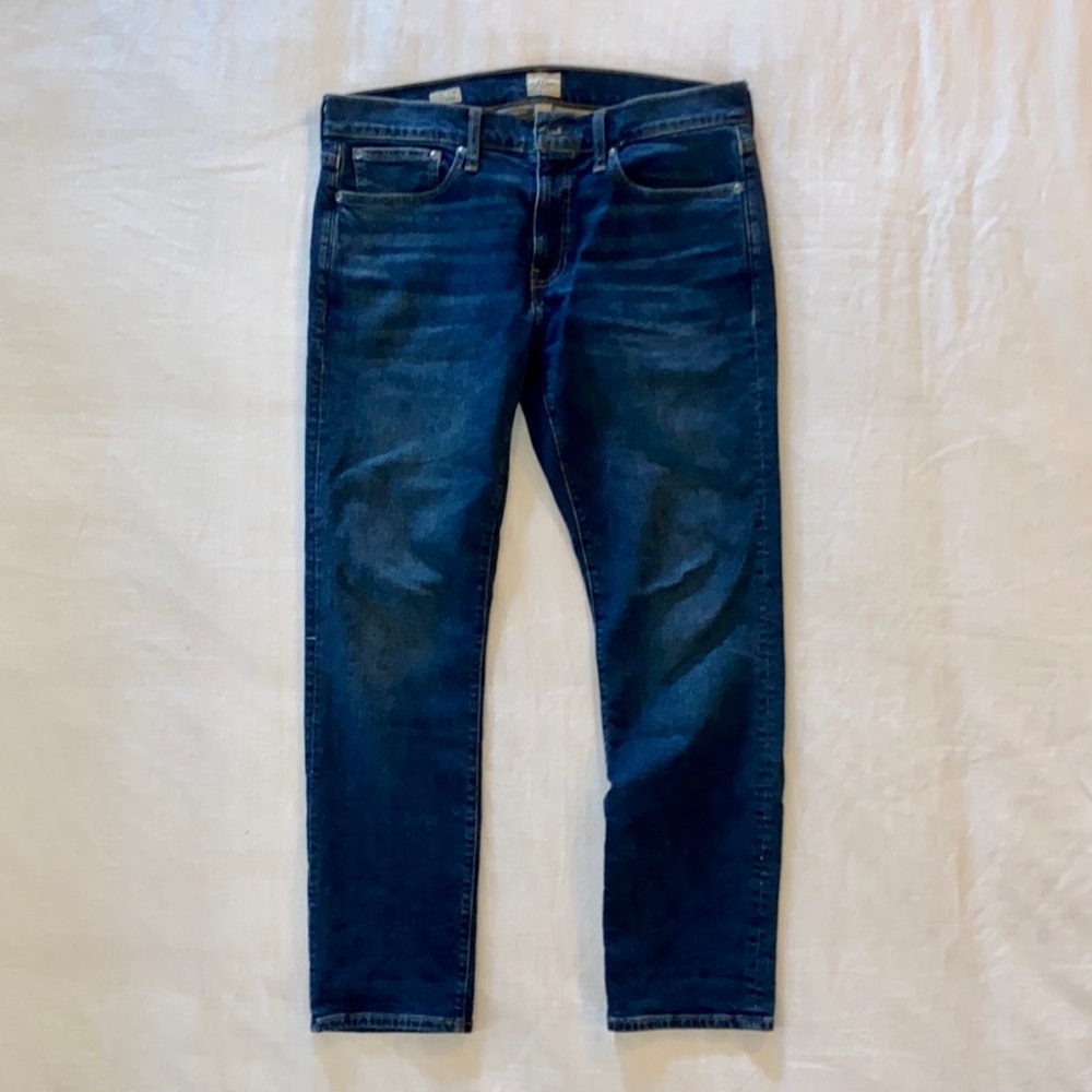 J. Crew 484 Slim-fit stretch jean in one-year wash